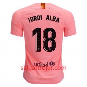 FC Barcelona Fodboldtrøjer Jordi Alba 18 3. sæt 2018/19 Kort ærmer